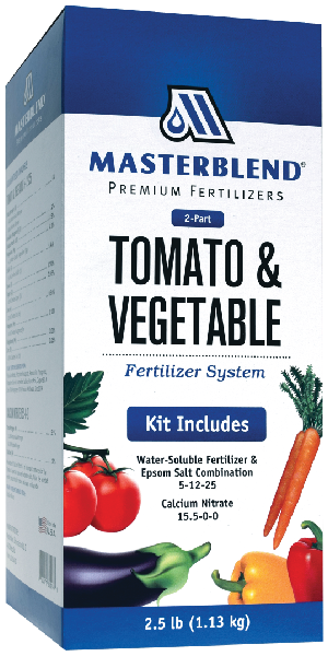 Masterblend tomato and vegetable fertilizer