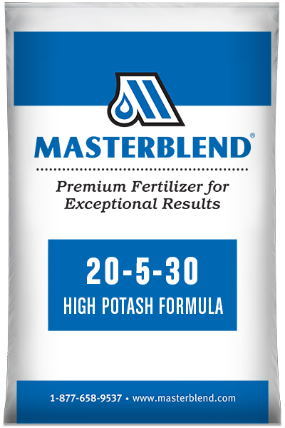 20-5-30 High Potash Formula Masterblend water-soluble fertilizer