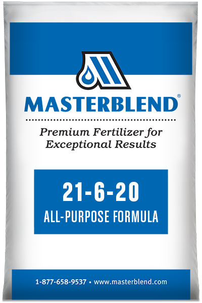 21-6-20 All Purpose FormulaMasterblend water-soluble fertilizer