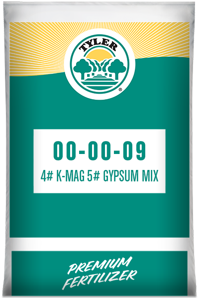 00-00-09 4# K-Mag 5# Gypsum mix